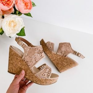 Fergalicious by Fergie Women’s Wedge Heels 8 1/2